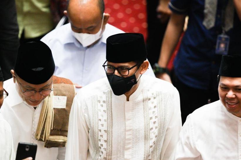 Didampingi Sejumlah Menteri, Presiden Jokowi Salat Idul Adha di Masjid Istiqlal - Bagian 4