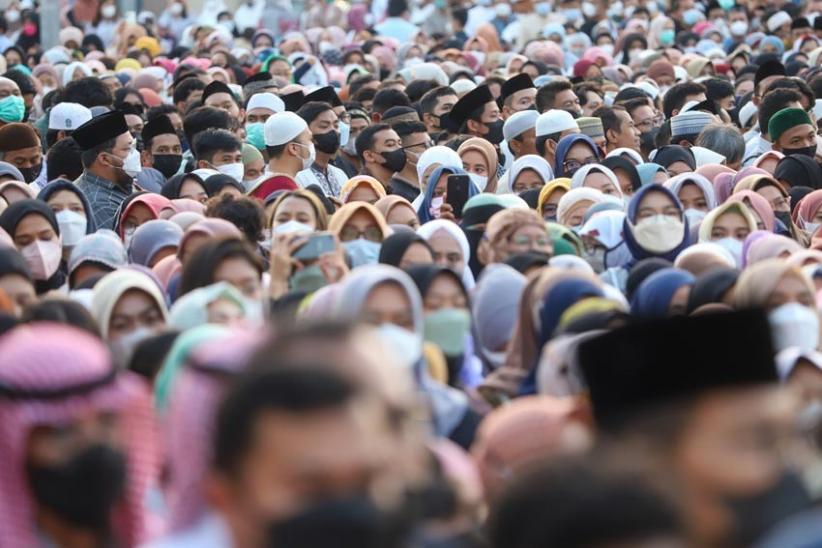 Ribuan Umat Islam Laksanakan Salat Idul Adha di Masjid Istiqlal Jakarta - Bagian 5