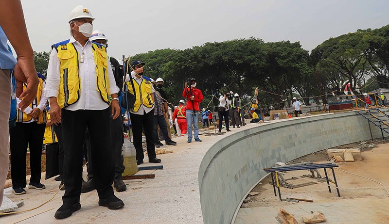Menteri Basuki Cek Progres Revitalisasi Taman Mini Indonesia Indah - Bagian 2