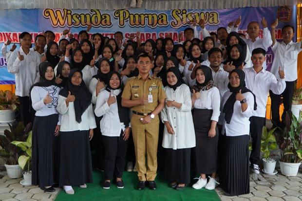  186 Warga Gunungkidul Lulus Pendidikan Paket C dan B