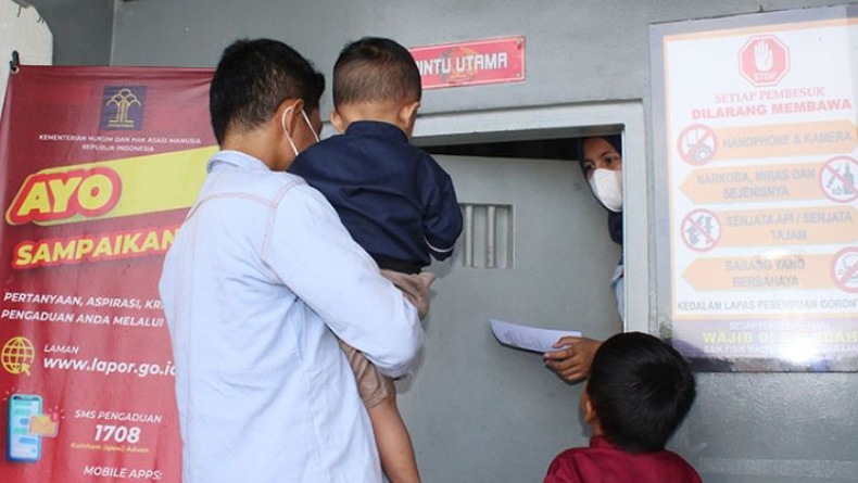 Lapas Perempuan Gorontalo Kembali Buka Layanan Kunjungan Tatap Muka setelah 2 Tahun Dibatasi