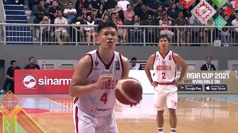 Hasil FIBA Asia Cup 2022: Timnas Basket Indonesia Gilas Arab Saudi 80-54