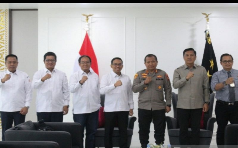 Bawaslu Datangi Polda Sumsel, Perkuat Sinergi Kawal Pemilu 2024