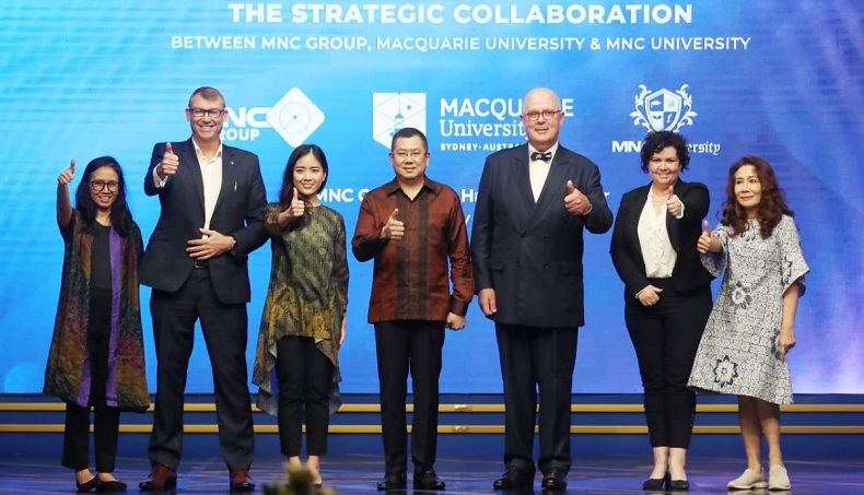 Kerja Sama Macquarie University, MNC University-MNC Group, Bangun Generasi Muda Indonesia yang Kompetitif 