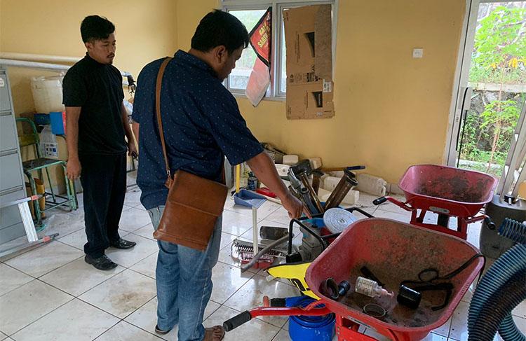 Pencuri Bobol Gudang Dermaga Pelabuhan Tanjung Adikarto, Gondol Mesin Diesel 