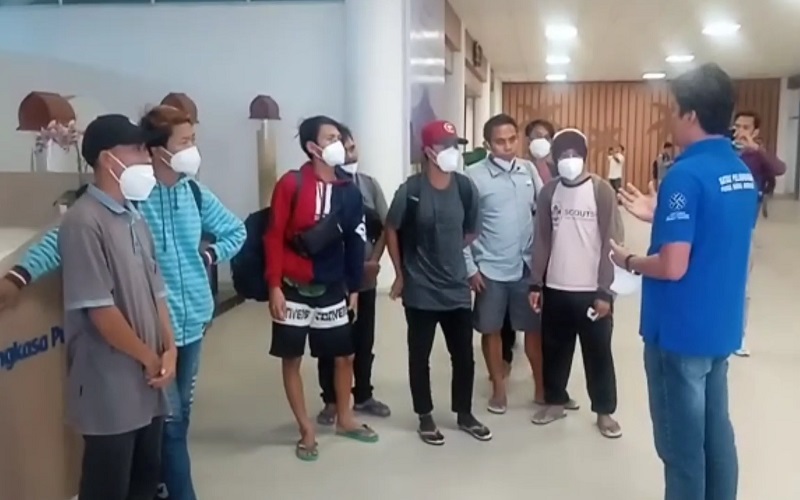 6 Calon Pekerja Migran Korban Kapal Tenggelam Tiba di Lombok Timur