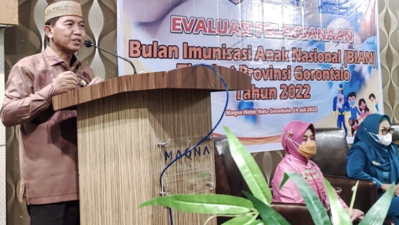 Cakupan Imunisasi Dasar Lengkap di Gorontalo Rendah, Capaian Baru 33,6 Persen