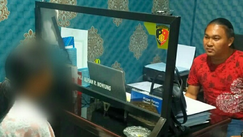 Curi Tas Berisi Uang dan HP,  Ibu Rumah Tangga asal Manado Ditangkap Polisi