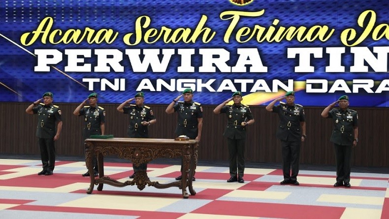 KSAD Pimpin Sertijab 4 Pati, Mayjen Ruruh A Setyawibawa Jabat Pangdam XVI/Pattimura