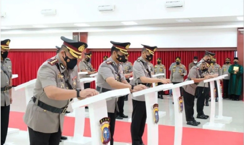 Kapolda Riau Irjen M Iqbal Lantik 6 Kapolres Baru, Ini Daftarnya