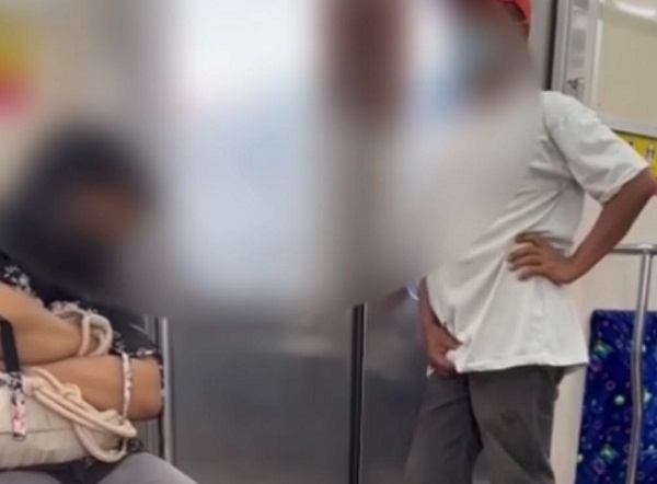 Viral Video Pria Diduga Hendak Berbuat Cabul ke Penumpang yang Tidur di KRL