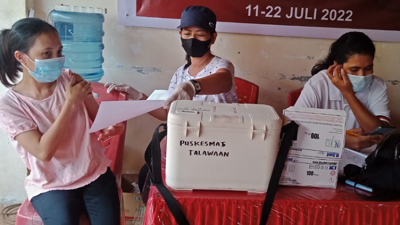 Wujudkan Kekebalan Kelompok, Vaksinasi Dosis Kedua di Sulut Tinggal 2,27 Persen Lagi