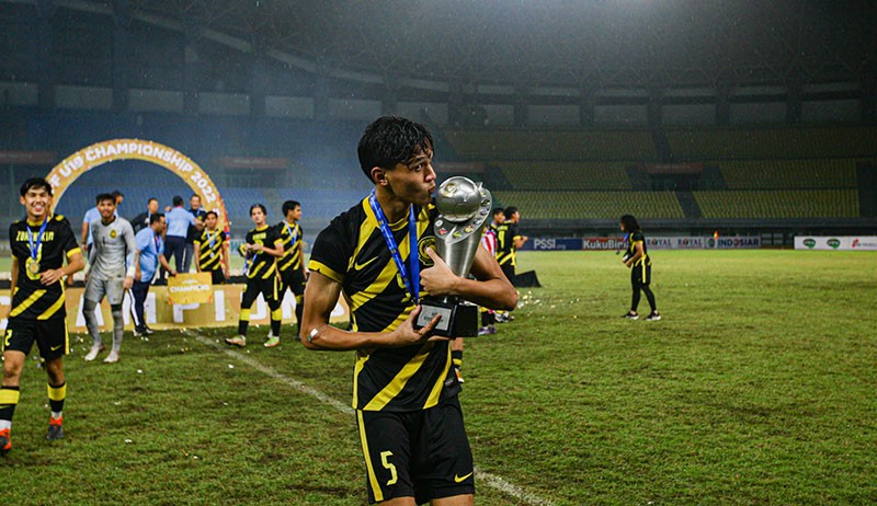 Ekspresi Kemenangan Timnas Malaysia Juara Piala AFF U-19 2022 - Bagian 3