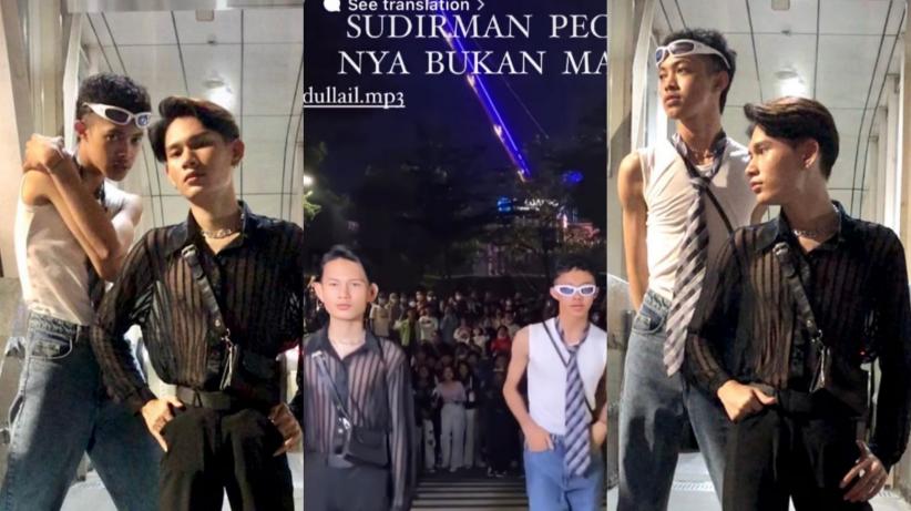 Heboh Banget Malam Mingguan di Sudirman, Ada Pria Mirip Jefri Nichol dan Harry Style di Citayam Fashion Week