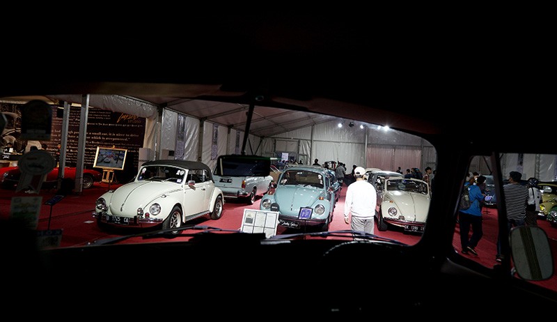 Deretan Puluhan Mobil VW Klasik Dipajang di Taman Wisata Candi Prambanan - Bagian 1