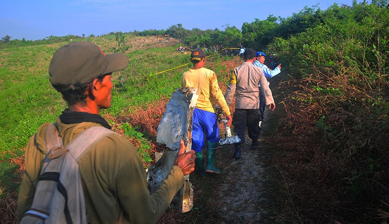 Ini Lokasi Pesawat Tempur TNI AU Jatuh di Desa Nginggil Blora - Bagian 2