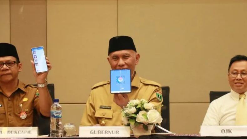 Pertama di Indonesia, Sumbar Luncurkan KTP Digital