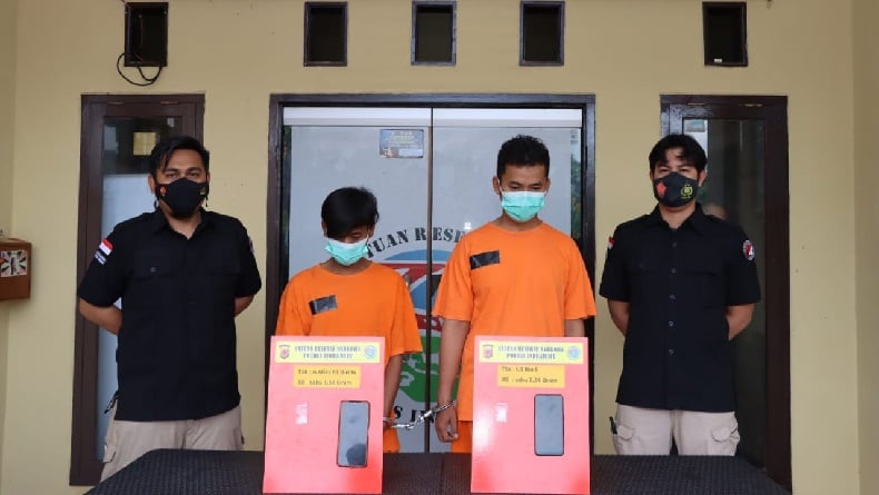 Dalam 1 Malam, 2 Pengedar Sabu Ditangkap Polisi di Lelea dan Kedokanbunder Indramayu