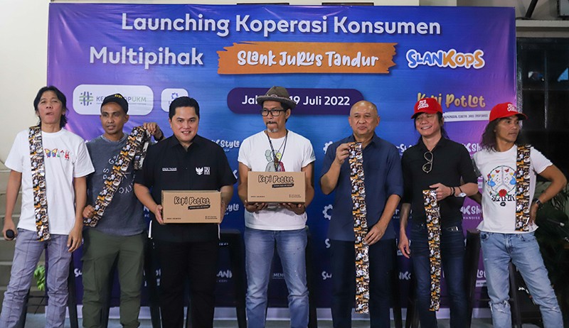 Berdayakan Slanker, Grup Musik Slank Luncurkan Koperasi Slankops dan Kopi Potlot - Bagian 1