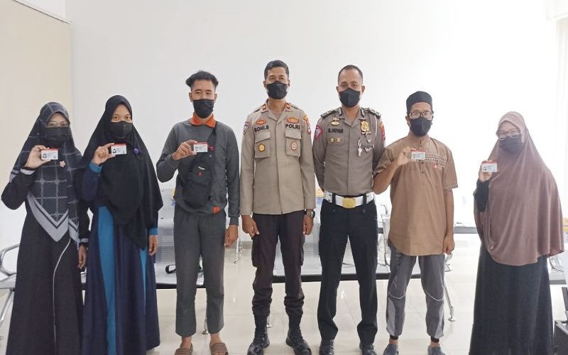 Guru Ngaji di Banjarmasin Dapat Layanan Pengurusan SIM Gratis, Tetap Ikuti Tes 
