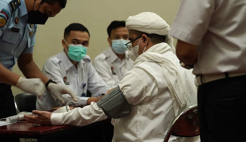 Momen Habib Rizieq Bebas Bersyarat, Keluar dari Rutan Bareskrim Polri - Bagian 3