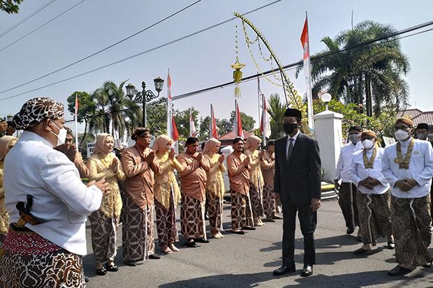Peringati HUT ke-191 Bantul, Sultan Ingatkan Simbol Sosial Tombak Kyai Agnya Murni