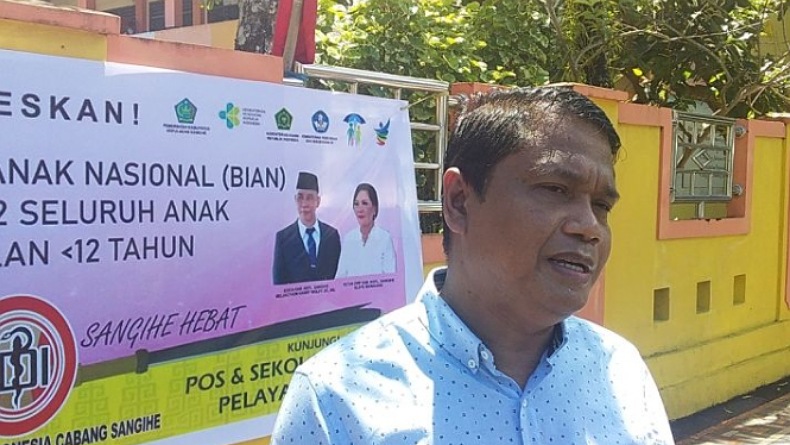 Dinkes: Sudah 65,2 Persen Anak di Kepulauan Sangihe Diimunisasi Campak Rubella