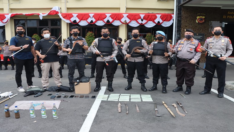 Polisi Tetapkan 16 Tersangka Kasus Bentrokan Antar-LSM di Cirebon