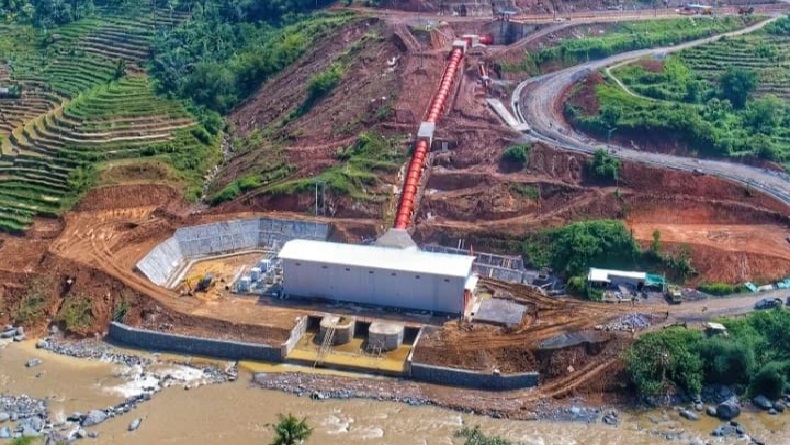 Pembangkit Mikrohidro Cikaengan Garut Beroperasi, Suplai Lisrik bagi 4.816 Rumah