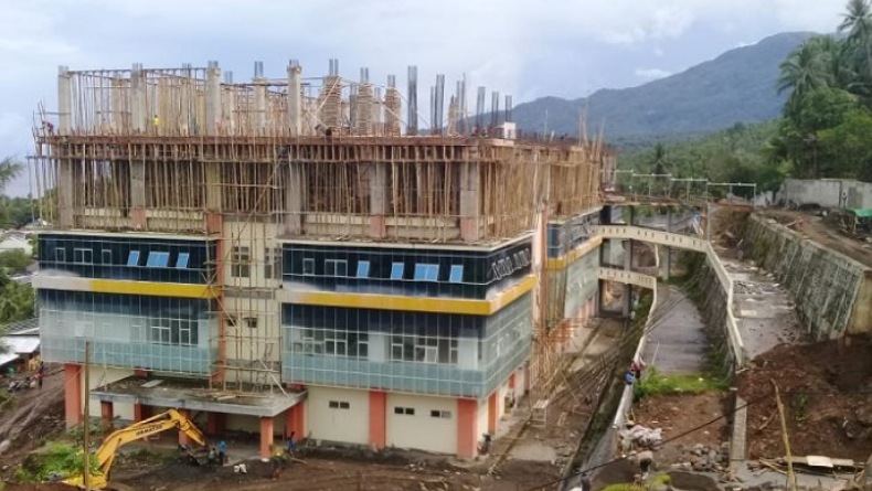 Pemkab Sangihe Minta Kontraktor Percepat Pembangunan Rumah Sakit Rujukan Regional