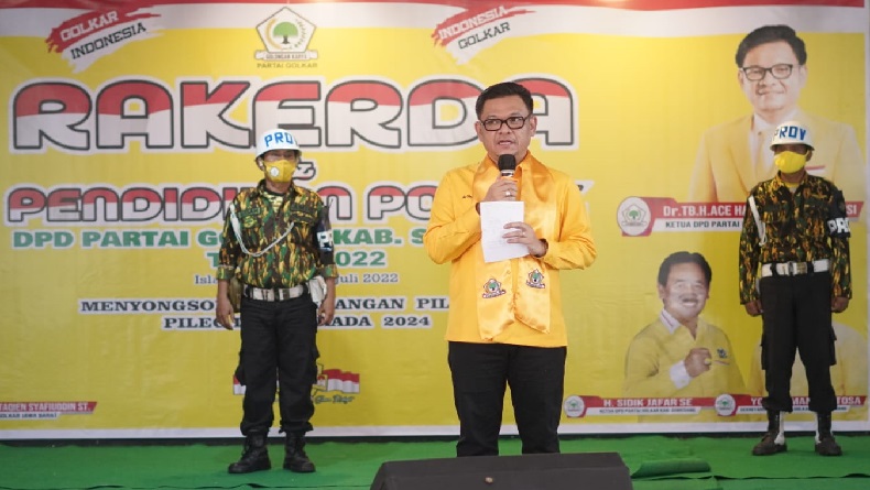 Kang Ace Patok Target Golkar Menang 12 Kursi di DPRD Sumedang