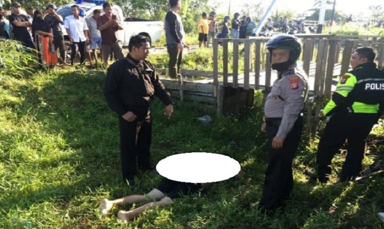 Pengendara Motor Tewas di Palangka Raya Ternyata Mahasiswa, Polisi Sebut Laka Tunggal