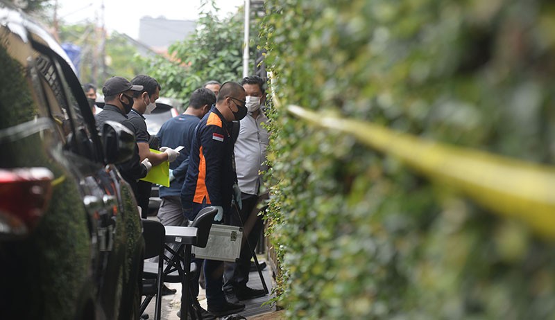 Suasana Pra Rekonstruksi Polisi Tembak Polisi di Kediaman Irjen Ferdy Sambo - Bagian 4