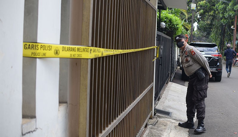 Suasana Pra Rekonstruksi Polisi Tembak Polisi di Kediaman Irjen Ferdy Sambo - Bagian 5