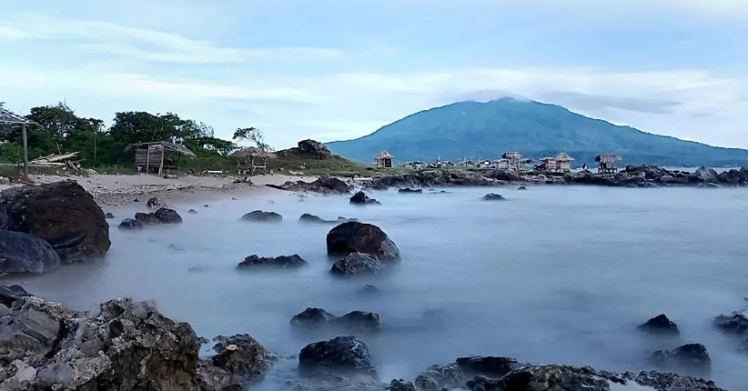 Pesona Pantai Ketang Kalianda di Lampung Selatan, Ada Pemandangan Gunung Rajabasa yang Eksotis  