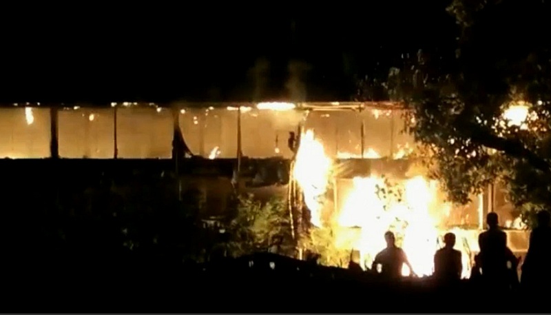 Peternakan di Tuban Ludes Terbakar, 40.000 Ekor Ayam Mati Terpanggang