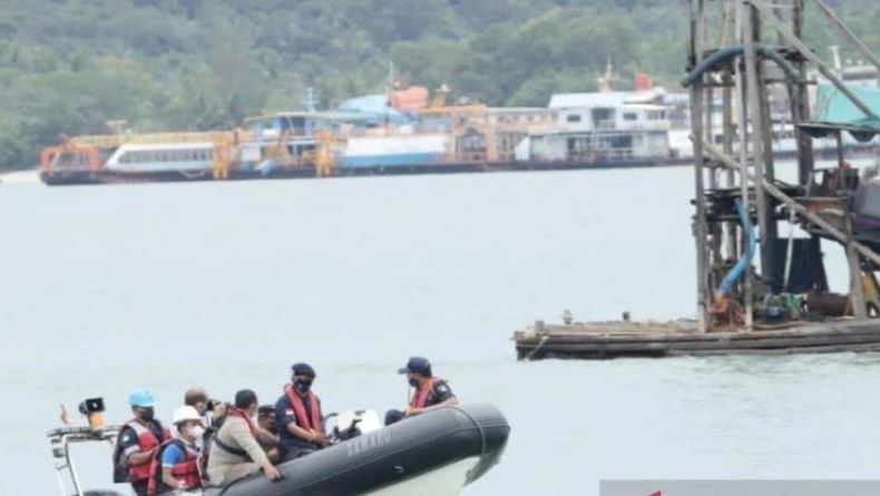 Cegah Kerusakan Laut, Tambang Timah Ilegal di Perairan Teluk Kelabat Ditertibkan