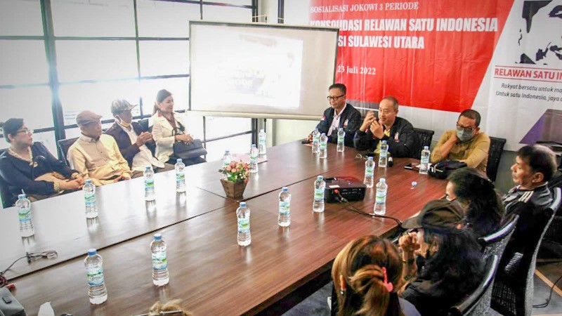 Relawan Satu Indonesia Provinsi Sulut Dukung Jokowi 3 Periode - Bagian 2