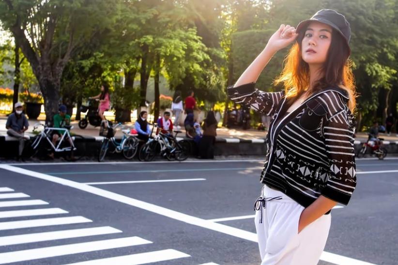 Demam Citayam, Ini Potret Aksi Remaja Semarang di Simpang Lima Fashion Week - Bagian 4