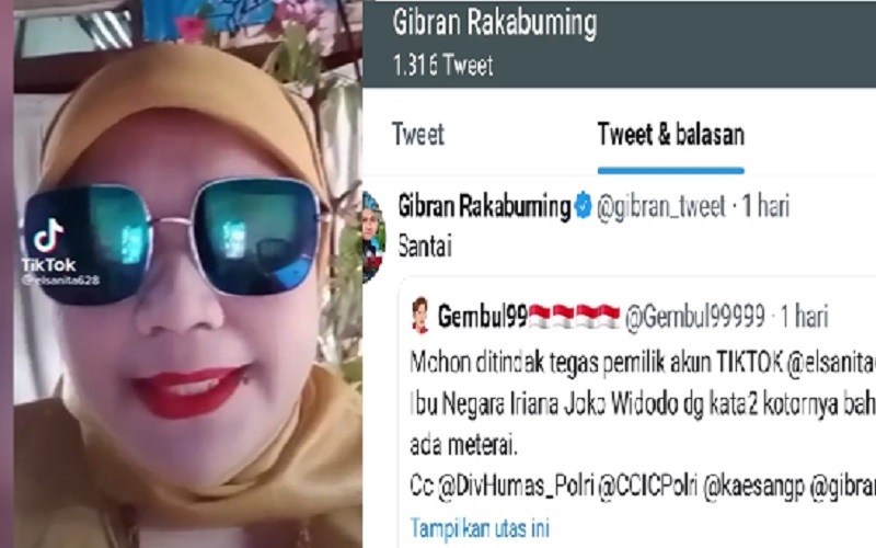 Viral Emak-Emak Hina Istri Presiden Jokowi, Gibran Sampai Ikut Komentar