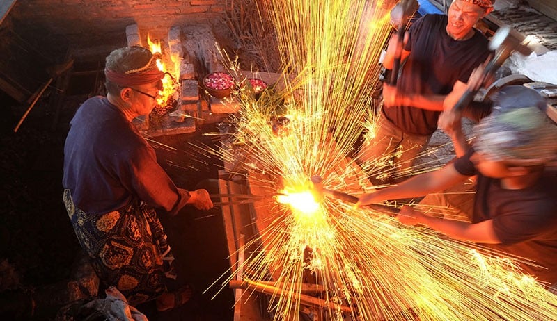 Begini Proses Pembuatan Keris Pamor Seharga Rp20 Juta - Bagian 2