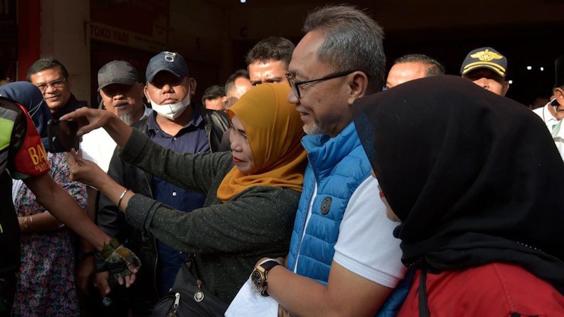 Mendag Zulkifli Hasan Targetkan Digitalisasi Sejuta  Pedagang UMKM dan Seribu Pasar Rakyat  - Bagian 3