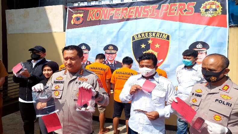 4 Pencuri Spesialis Mobil Pikap di Pacet Bandung Diringkus Polisi