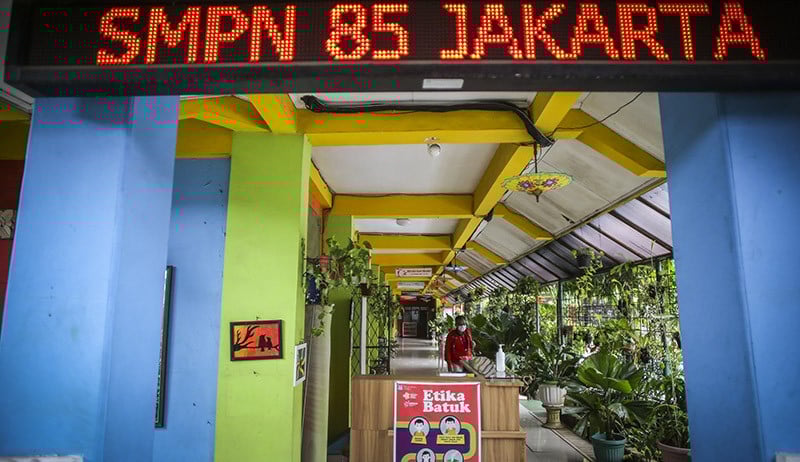 Tiga Siswa Positif Covid-19, SMP Negeri 85 Jakarta Tutup 10 Hari  - Bagian 1