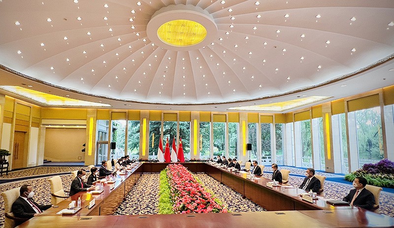 Pertemuan Bilateral Presiden Jokowi - PM China Li Keqiang - Bagian 3