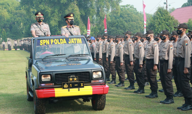  Buka Diktuk Bintara Polri II, Kapolda Jatim: Jadilah Insan Tribrata Profesional