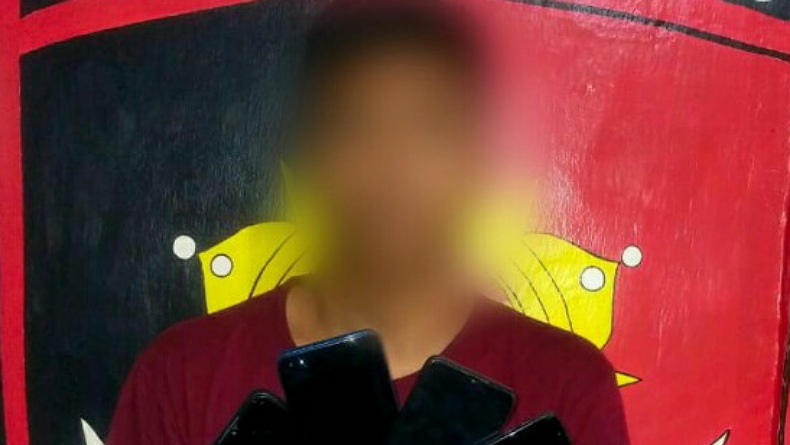 Residivis Pencurian HP Berulah Lagi di Stadion Dua Sudara Bitung, Ditangkap di Gorontalo