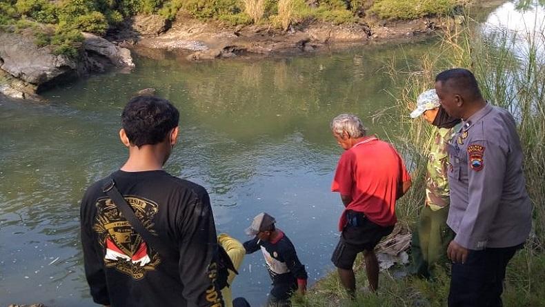 Boyolali Gempar, Seorang Pria Ditemukan Tewas Mengapung di Sungai Cemara