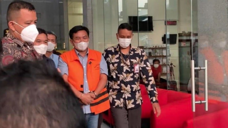 KPK Tahan Heri Sukamto Tersangka Kasus Korupsi Stadion Mandala Krida