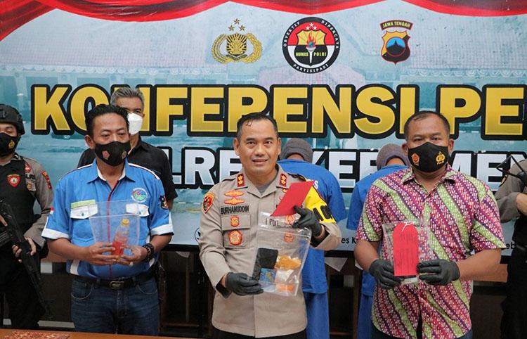 Peredaran Narkoba sampai Pelosok Desa, Polres Kebumen Sita 32,29 Gram Sabu-Sabu